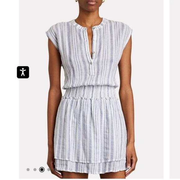 RAILS
Angelina Linen-Gauze Mini Dress - Picture 2 of 7